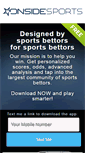 Mobile Screenshot of onsidesports.com